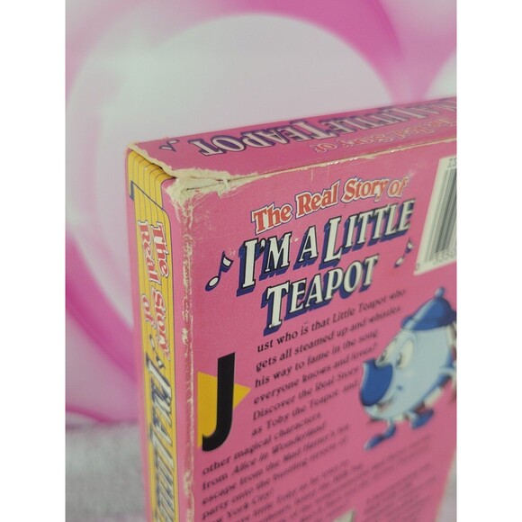 The Real Story of I'm a Little Teapot VHS 1991 Golden Book Feat Julian Lennon - Picture 3 of 9